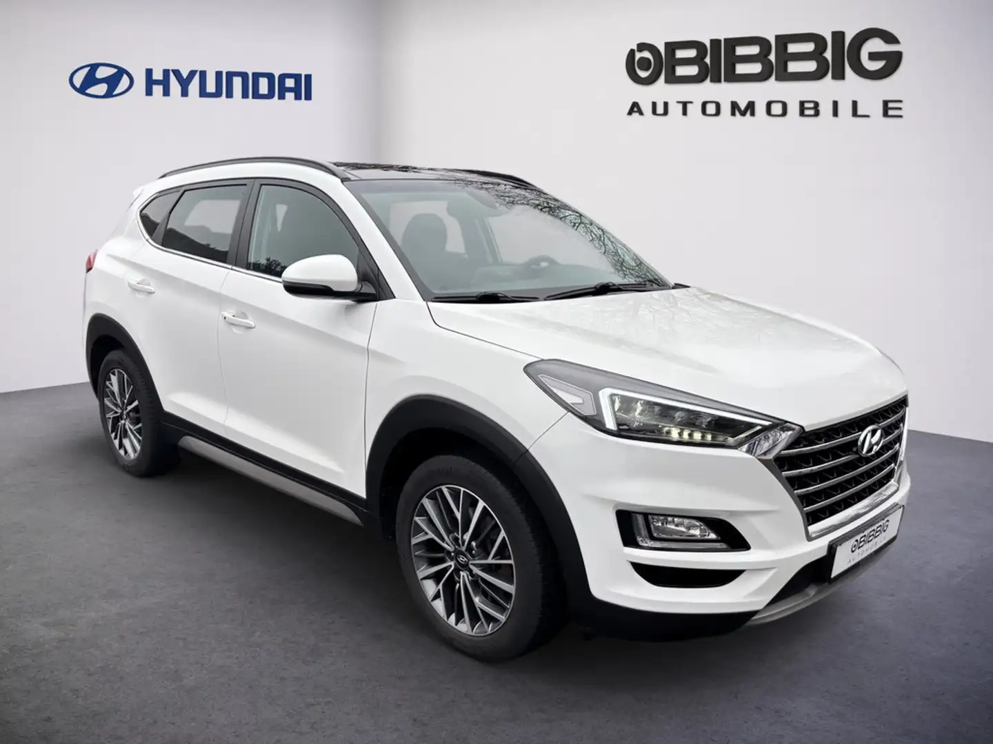 Hyundai TUCSON 1.6T Style 4WD PDC SHZ KAMERA NAVI LED Weiß - 2