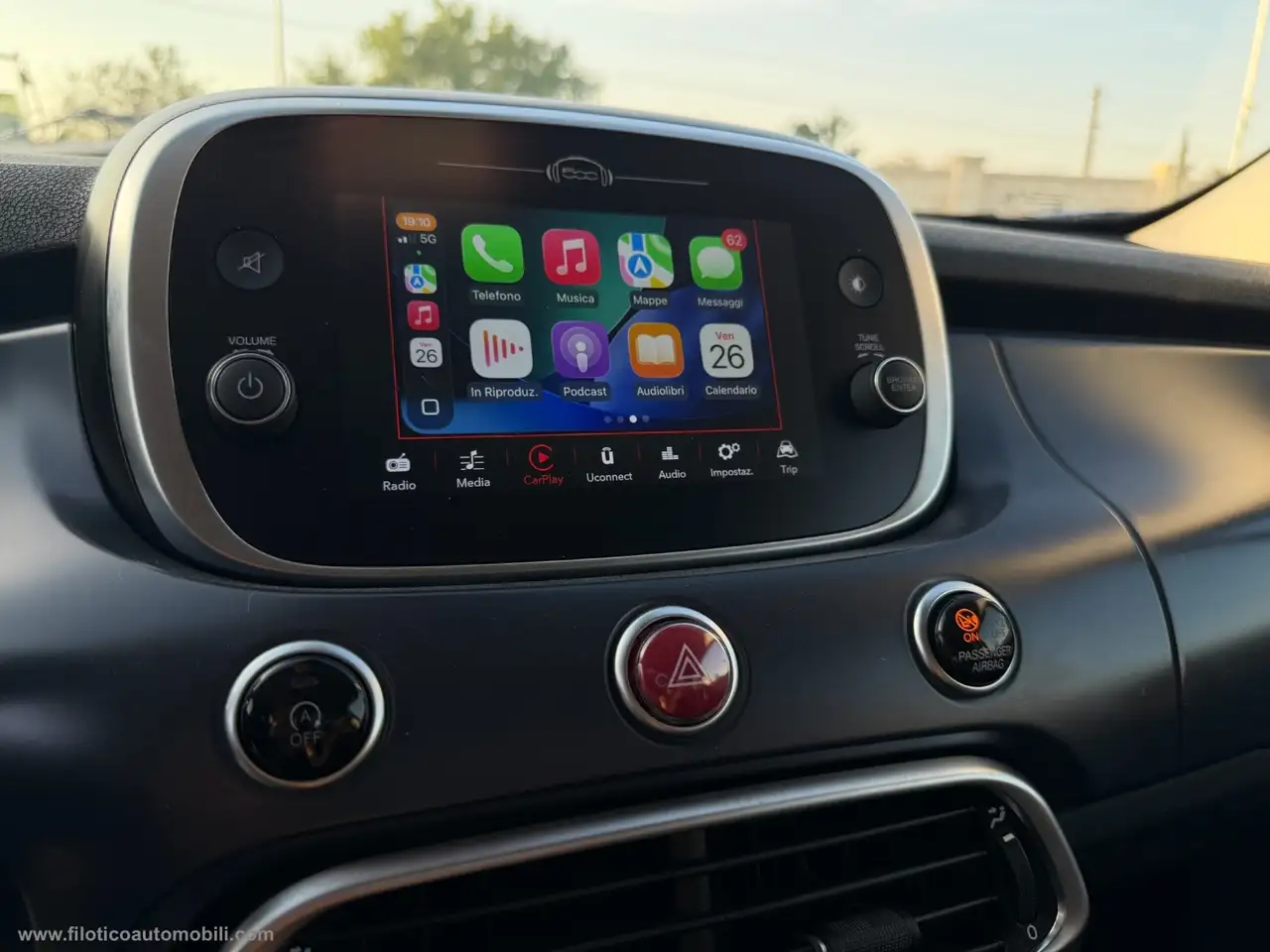 Fiat 500 X 1.3 M.Jet 95 CV Club 2023 – 1 PROPRIETARIO KM CE, миниатюра 21