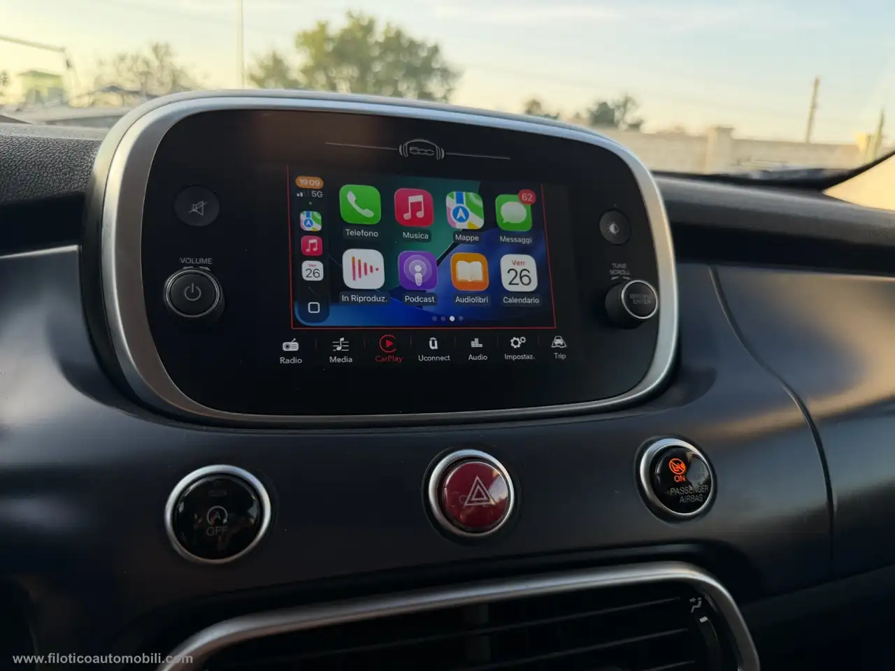 Fiat 500 X 1.3 M.Jet 95 CV Club 2023 – 1 PROPRIETARIO KM CE, миниатюра 4
