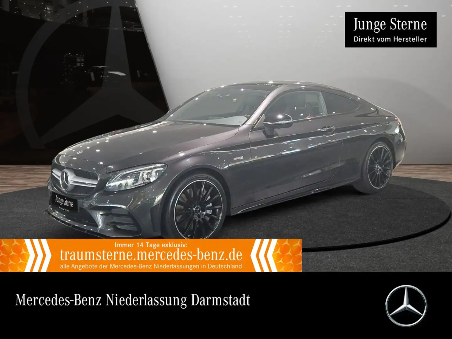 Mercedes-Benz C 43 AMG C 43 Coupé 4M AMG+NIGHT+PANO+360+MULTIBEAM+9G Grau - 1