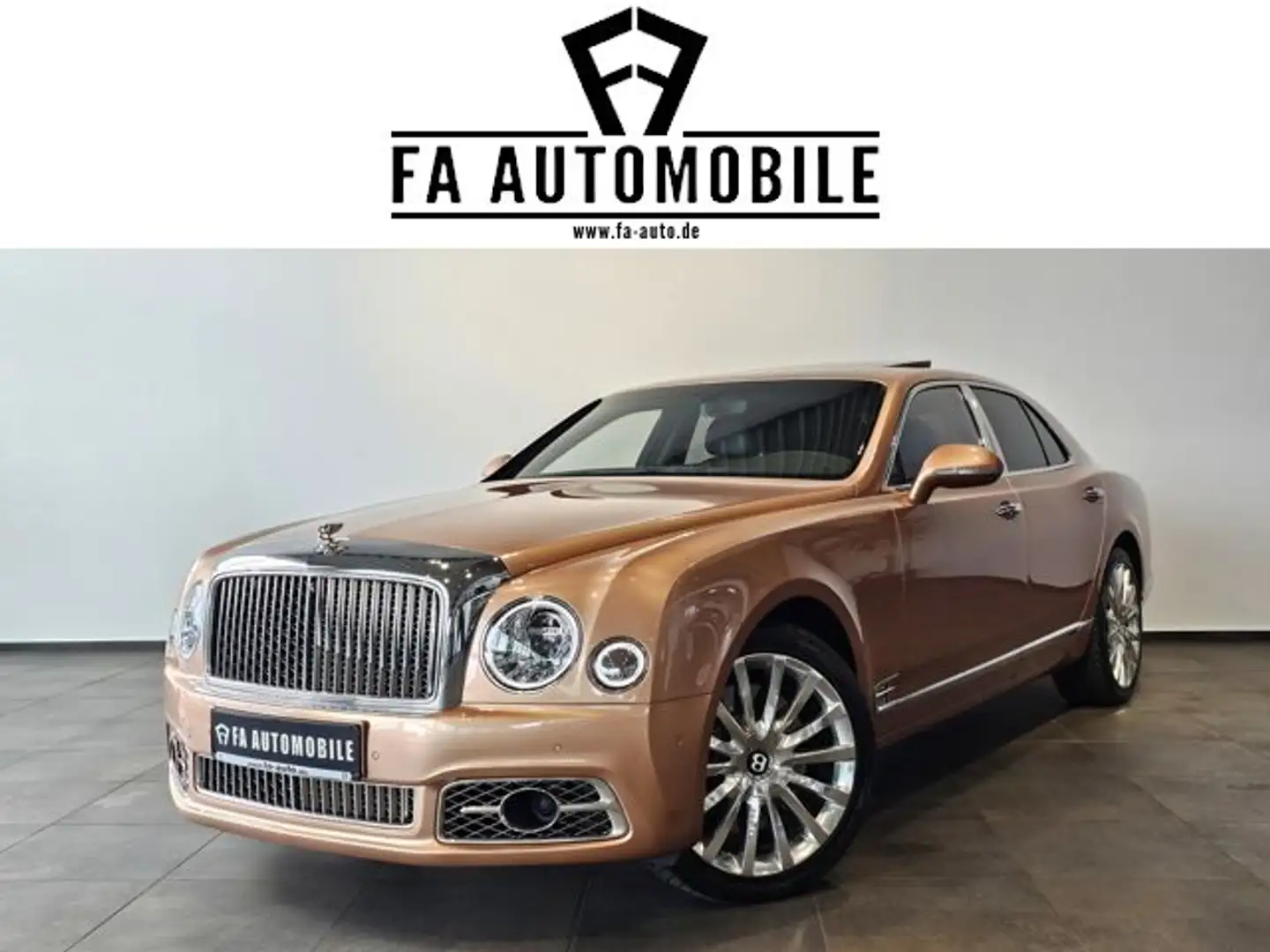 Bentley Mulsanne 6.8 Exclusive Ed. 3xTv Kühlbox Soft.VOL Gold - 1