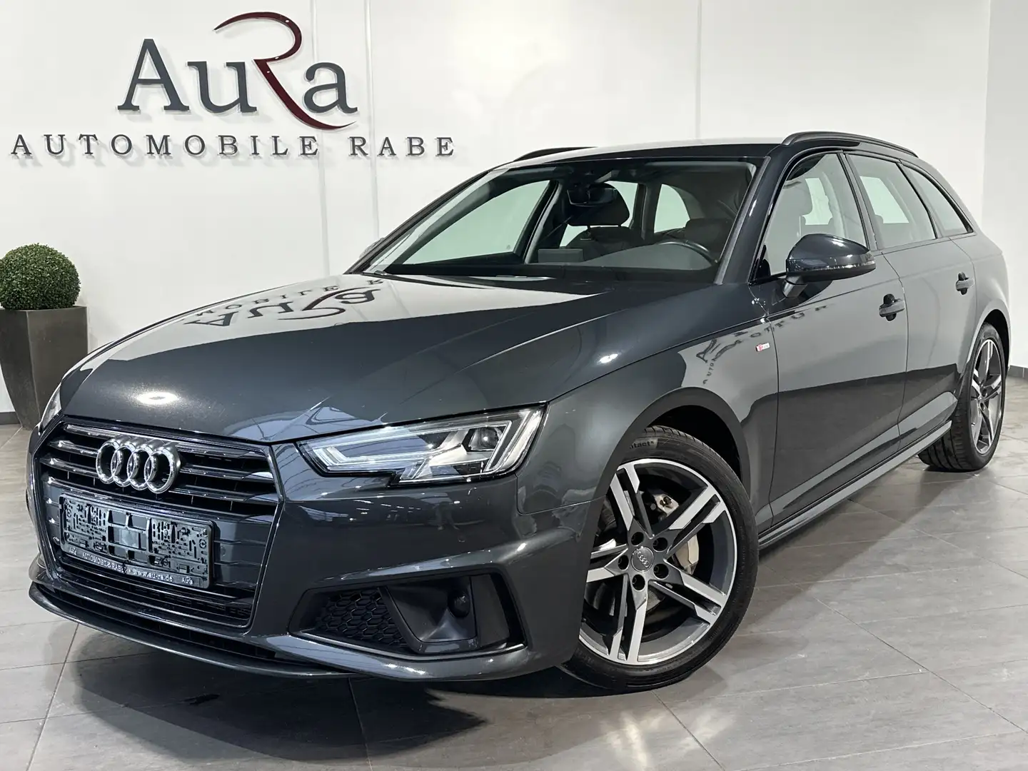 Audi A4 Avant 40 TDI S-Line NAV+LED+SHZ+AHK+18ZO+1Hd Grau - 1