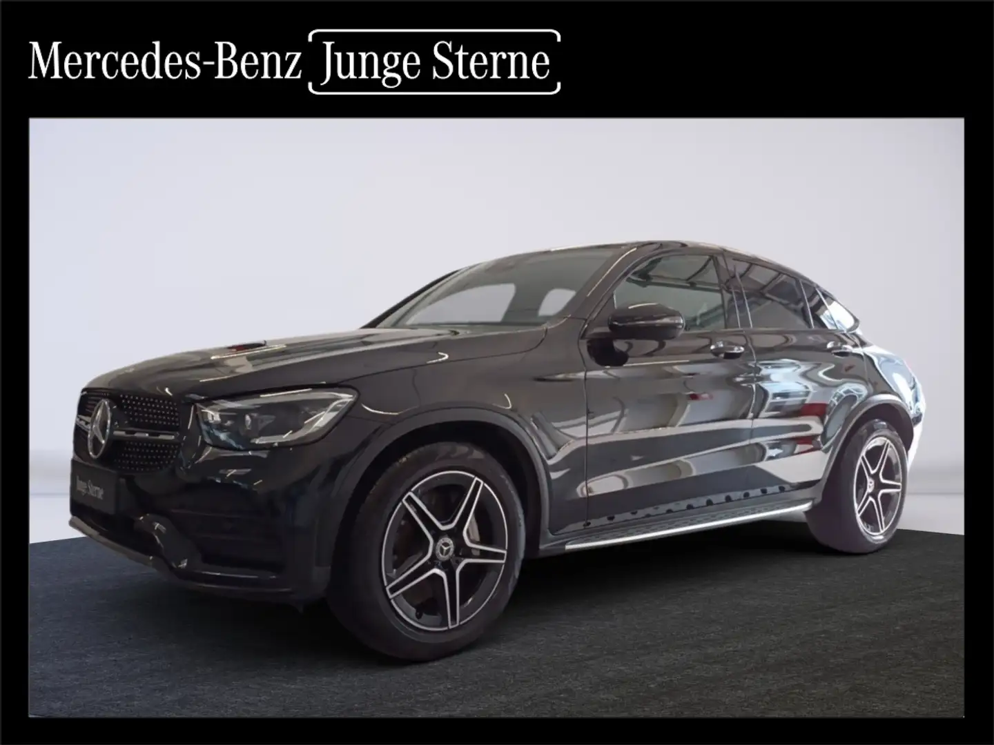 Mercedes-Benz GLC 200 4M COUPE AMG LINE STANDHEIZ MULTI BEAM Schwarz - 1