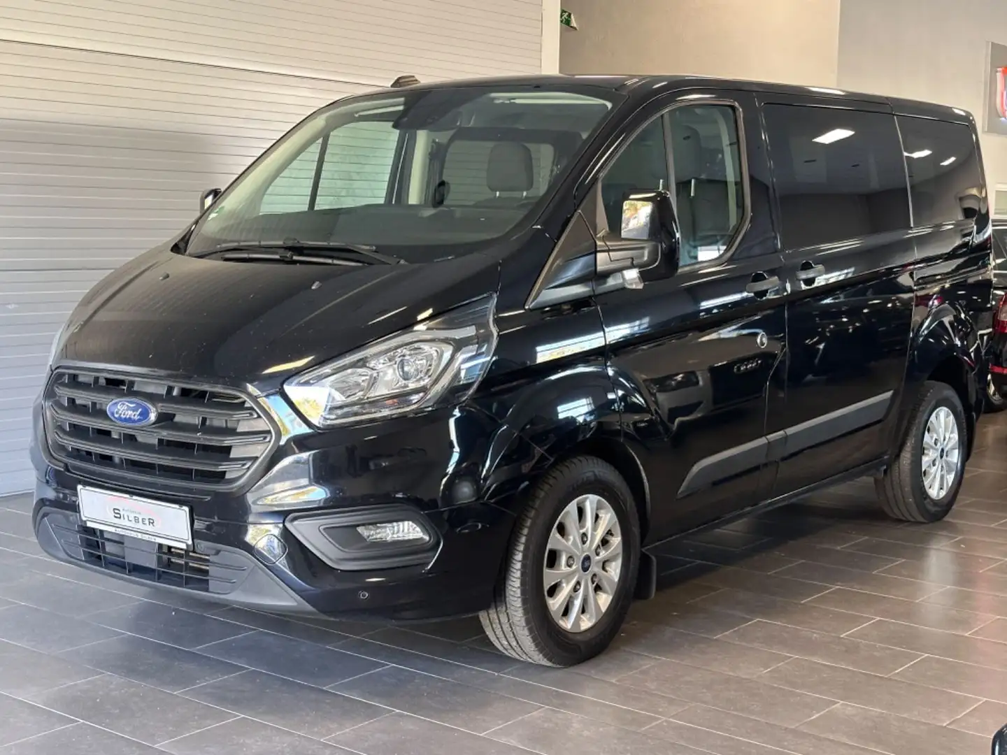 Ford Transit Custom L1 Aut. ACC/Kamera/8 Sitze/SHZ Noir - 1