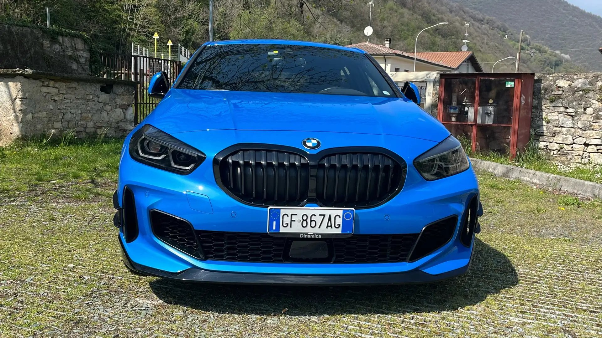BMW 128 Serie 1 F40 128ti auto Blu/Azzurro - 1