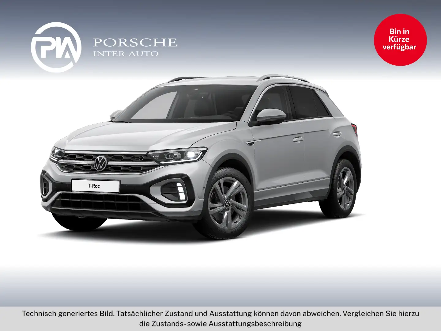 Volkswagen T-Roc R-Line TSI 4MOTION DSG Silber - 1