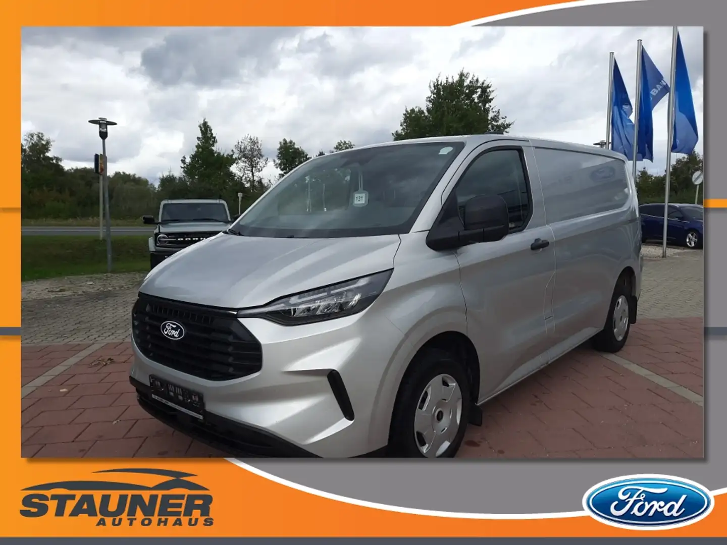 Ford Transit Custom Kasten 320 L1 ACC Navi Kamera SHZ Zilver - 1