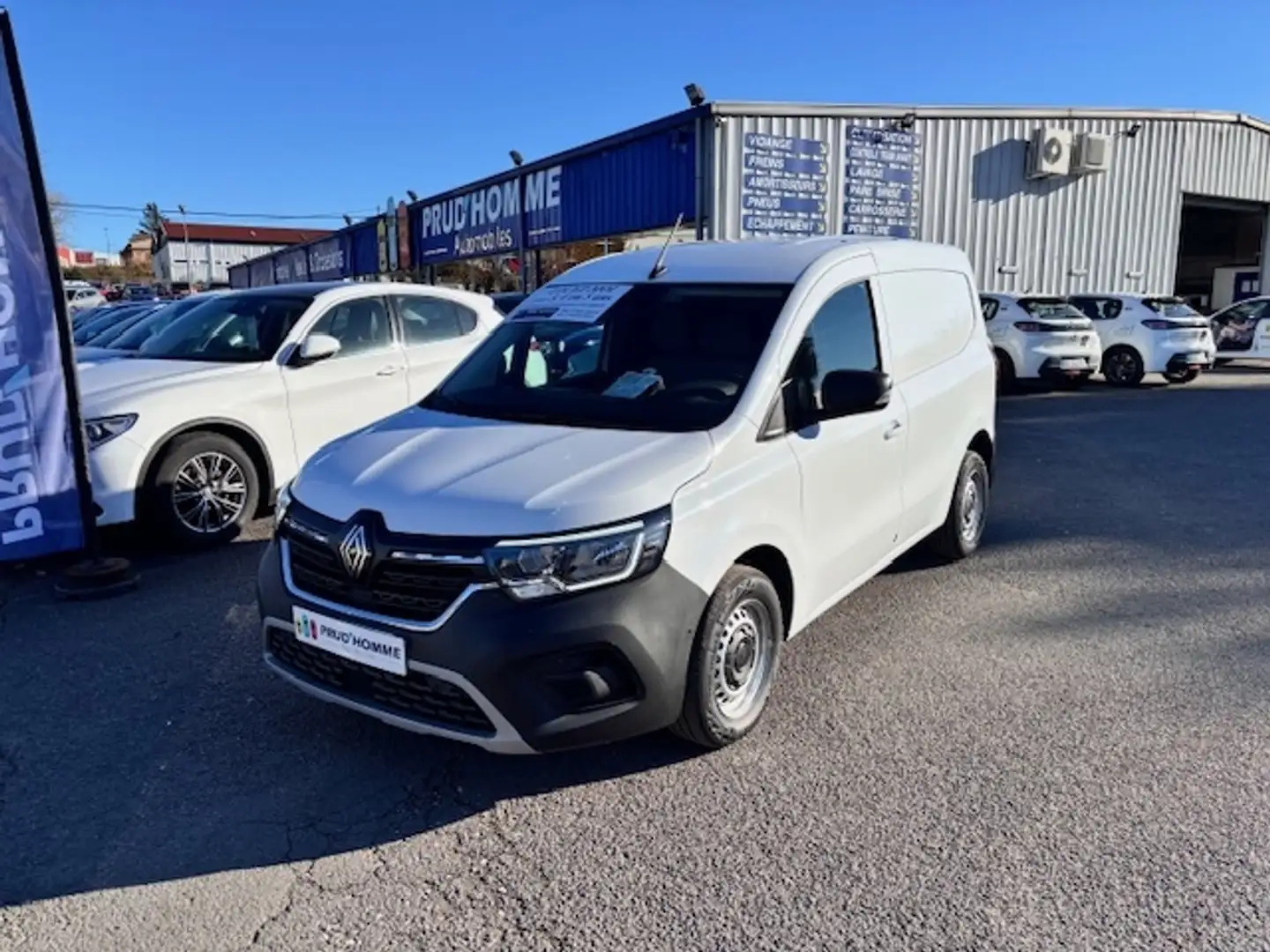 Renault Kangoo L1 1.5 BLUE DCI 95CH EXTRA 3PLACES (POUR LOCATION  Blanc - 1