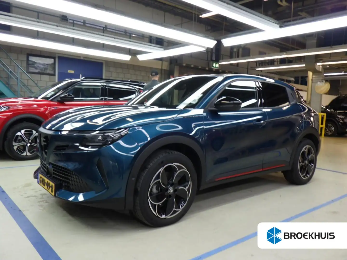 Alfa Romeo Junior Elettrica Speciale 54 kWh Elek. Stoel met Massage Albastru - 1