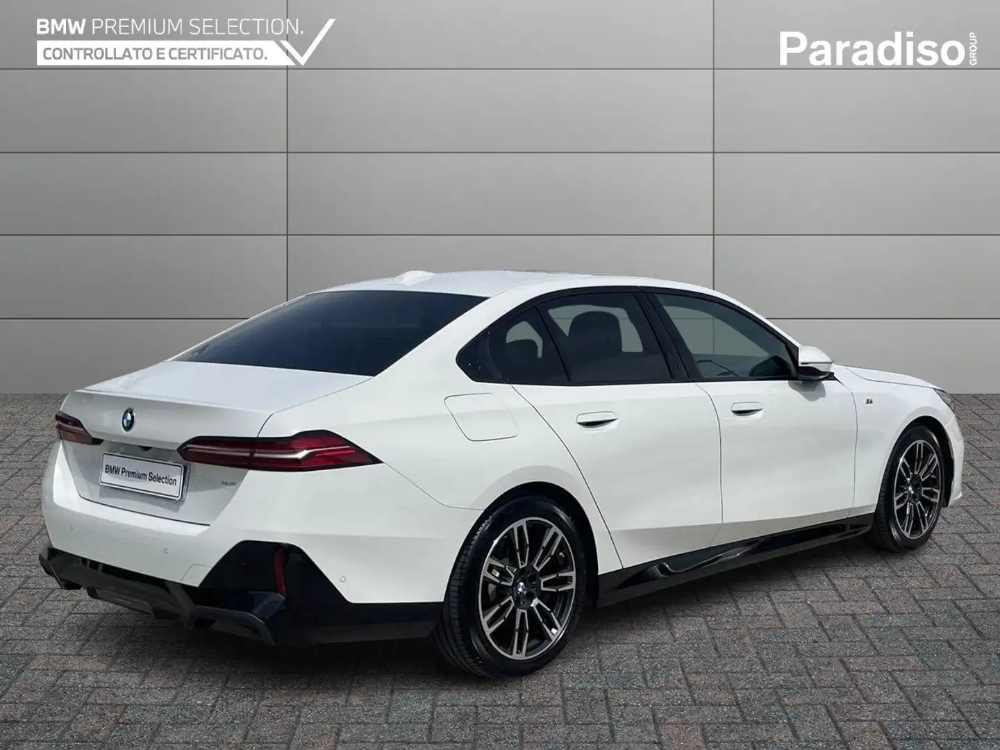 BMW 520 G60 Berlina 520d 48V sdrive MSport auto Bianco - 2