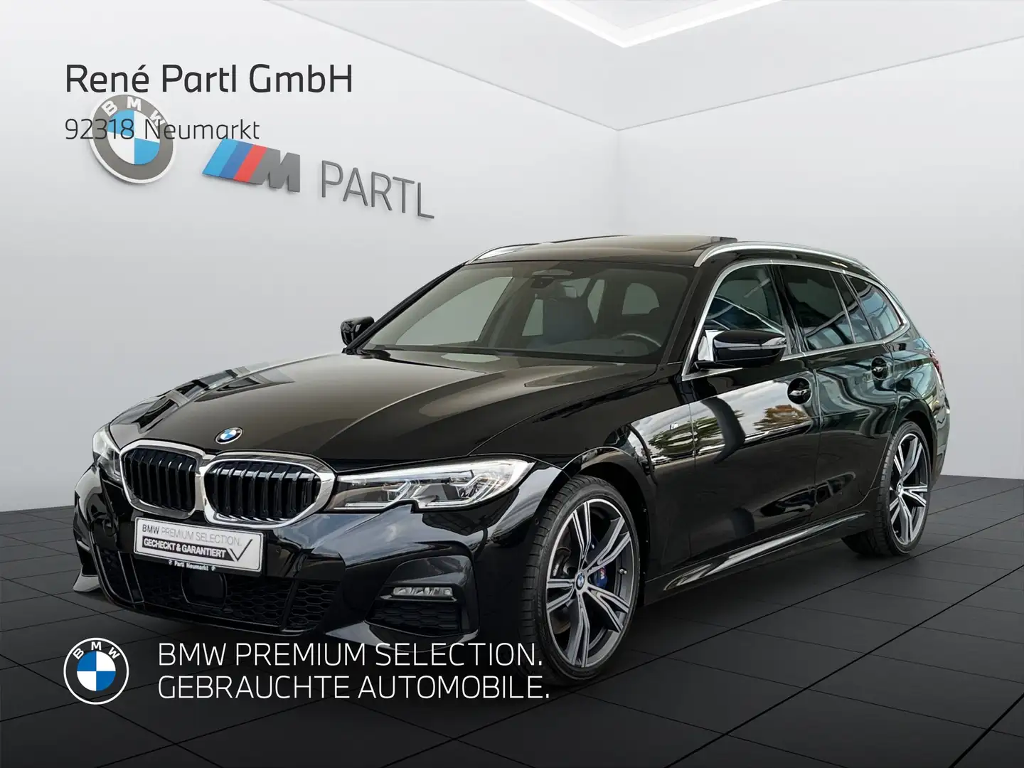 BMW 330 i xDrive Touring M-Sport ACC RFK PANO AHK H/K Schwarz - 1