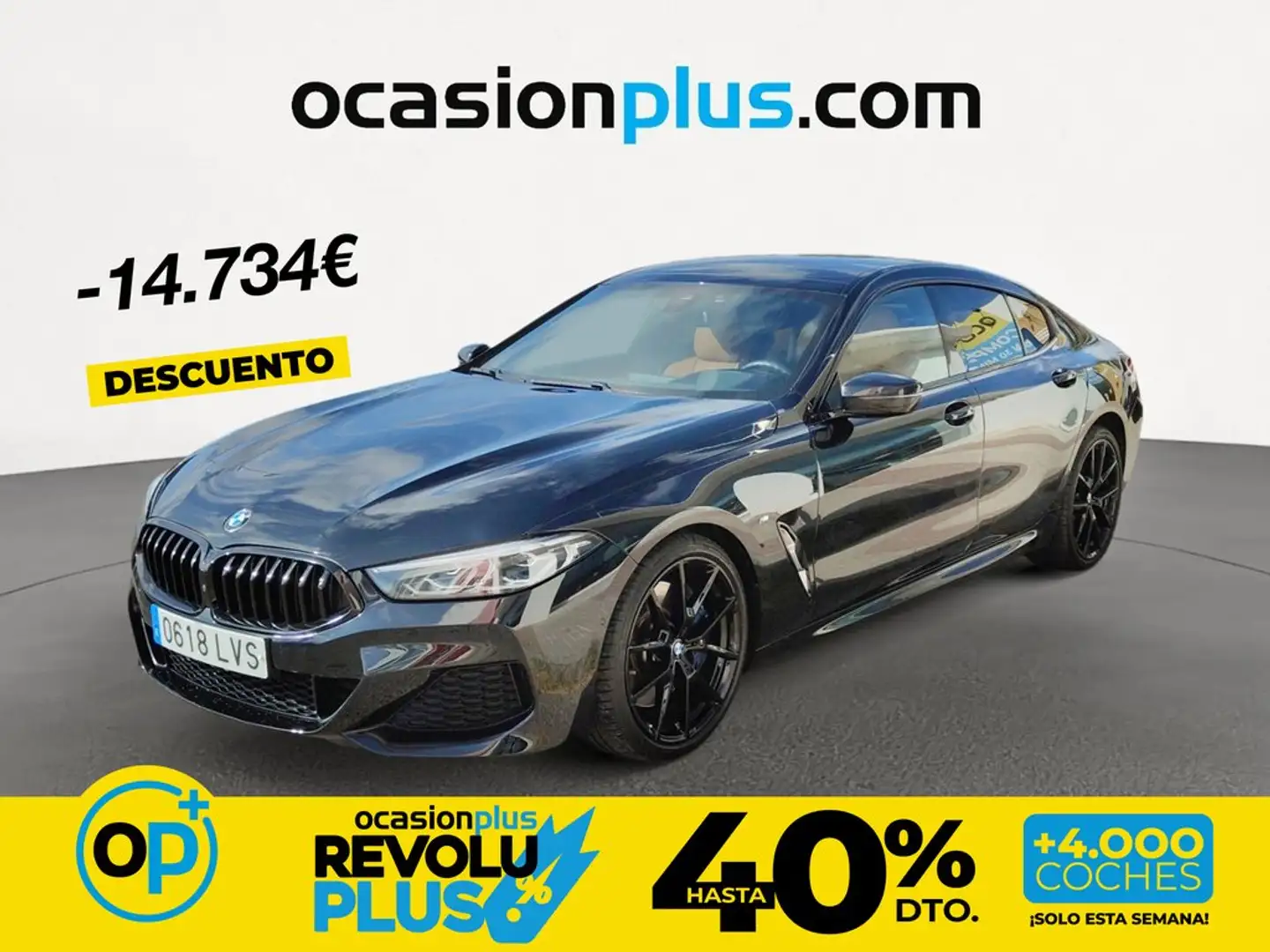 BMW 840 840d Gran Coupé xDrive Negro - 1