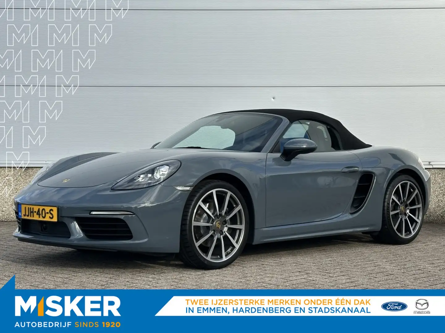 Porsche 718 Boxster 2.0 LEDER! ADAPTIVE CRUISE! ANDROID/APPLE Gris - 1
