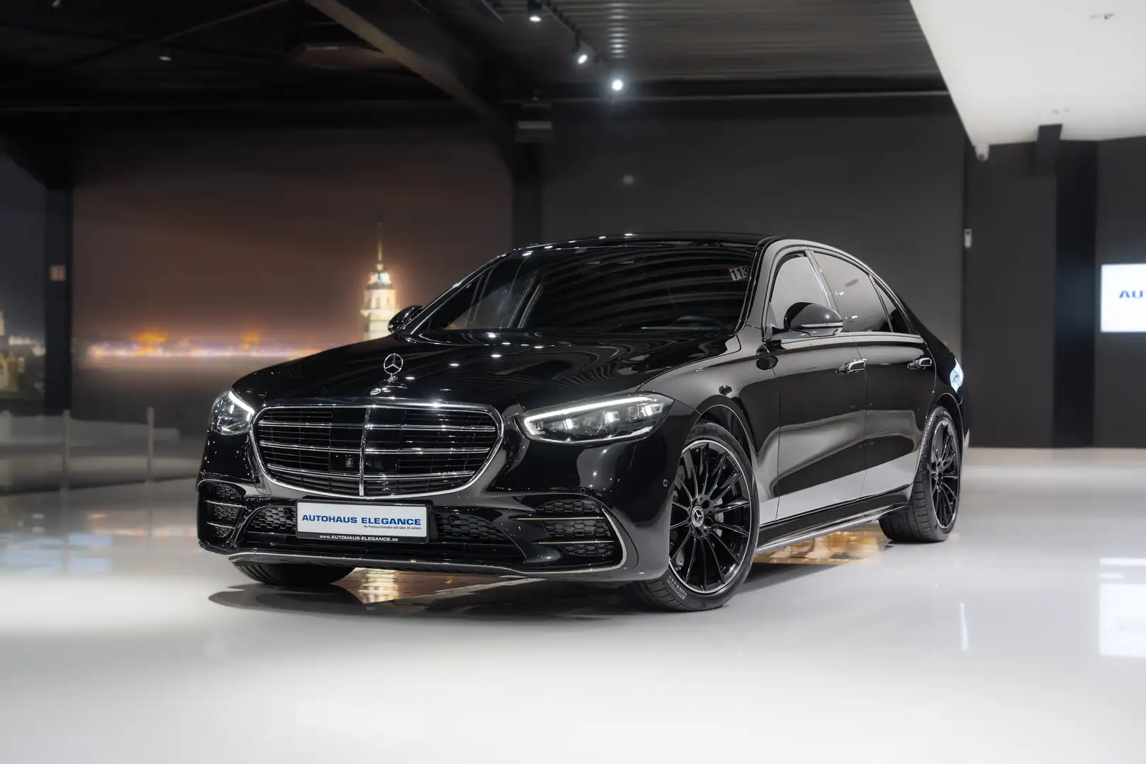 Mercedes-Benz S 400 d 4Matic L*MASSAGE*BURM*LUFT*PANO*360*HUP* Negru - 1