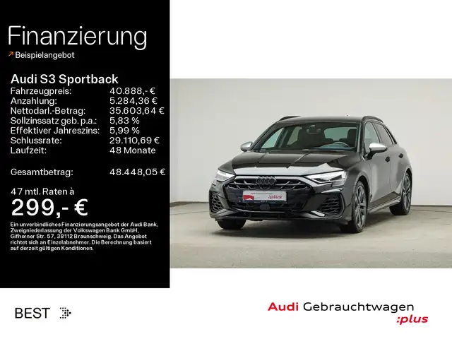 Audi S3 SONOS, Matrix, Assist, Kamera