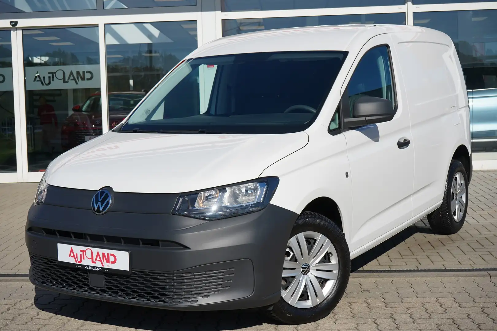 Volkswagen Caddy 1.5 TSI Cargo Klima PDC DAB USB Bluetooth Blanc - 2