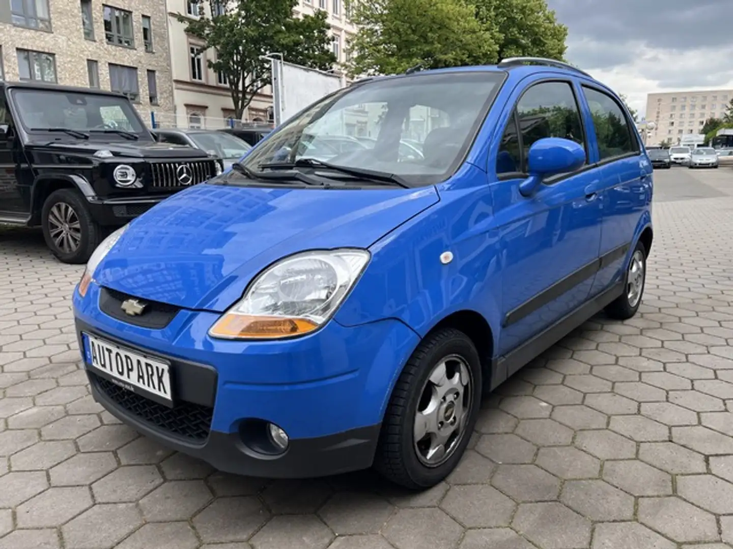 Chevrolet Matiz 1.0 SE*5 Türig*Navi*PDC*5 Gang*Alu Blau - 2