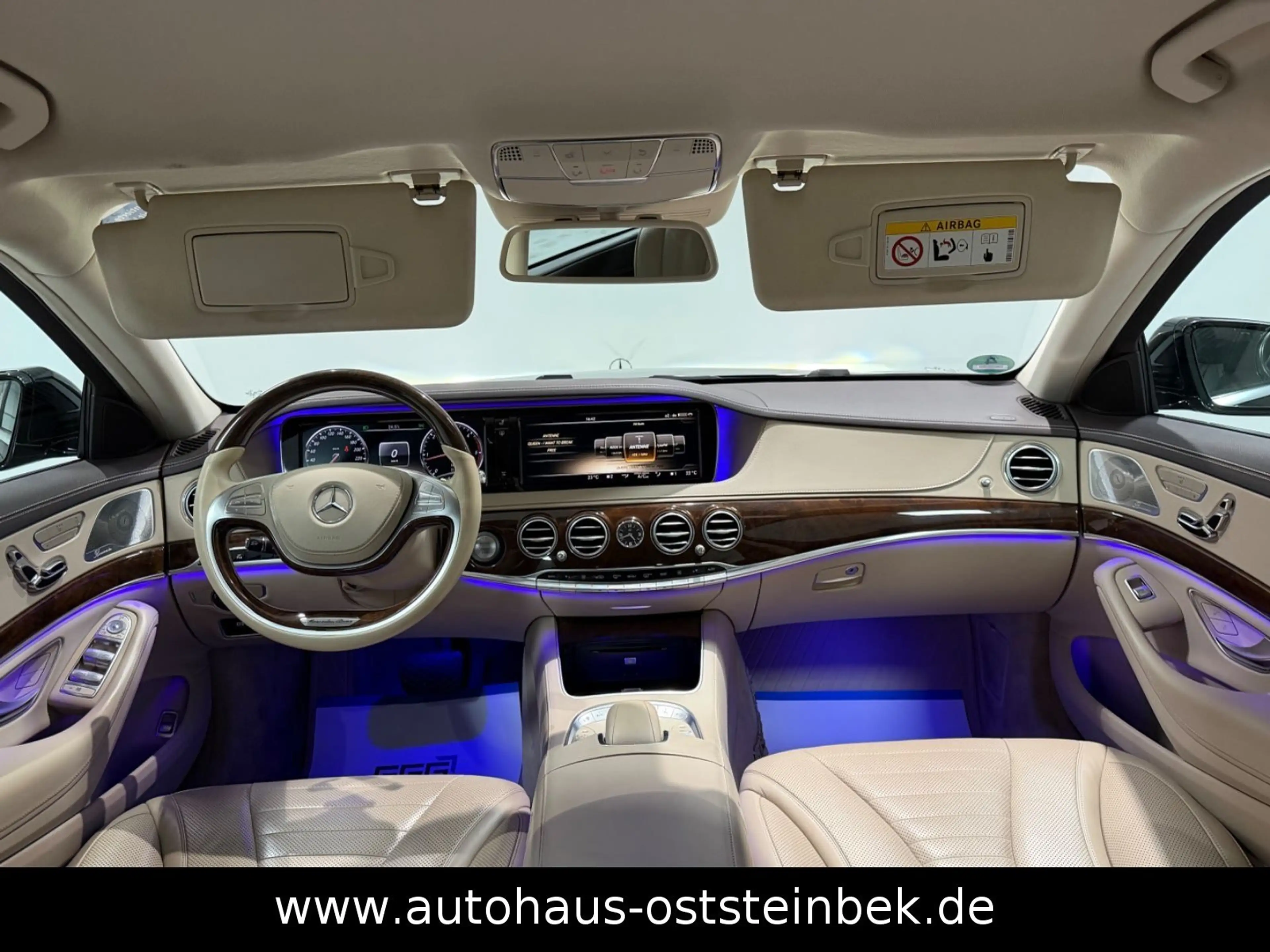 Mercedes-Benz S 350 d LANG BLUETEC/CHAUFFEUR/KAMER/LED/1-HAND — photo 2