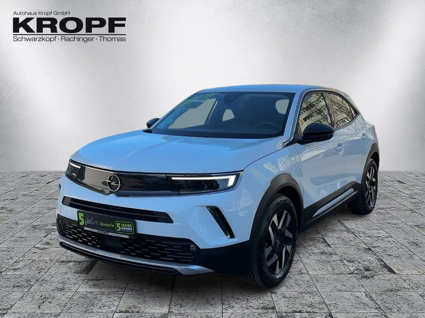 Opel Mokka-E Mokka e **SpurH SHZ KAM LED KlimaA** Weiß - 2
