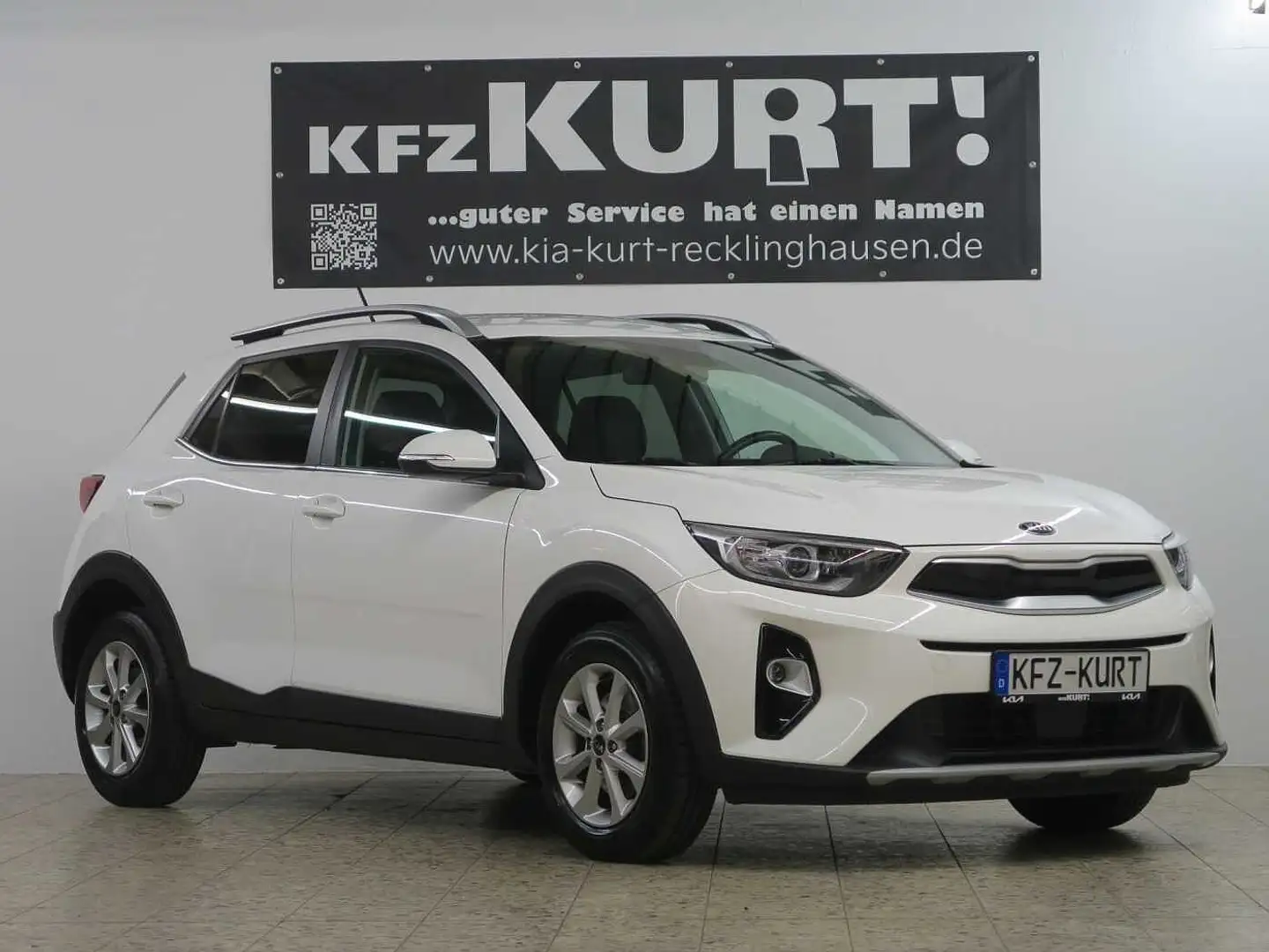 Kia Stonic 1.2 CVVT ISG Spirit! NAVI Alb - 1