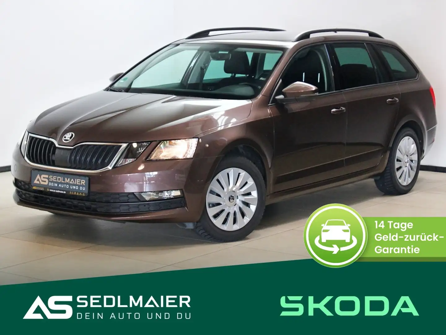 Skoda Octavia Combi 1.4 TSI Ambition APPs|SHZ|NAV|PDCh Brun - 1