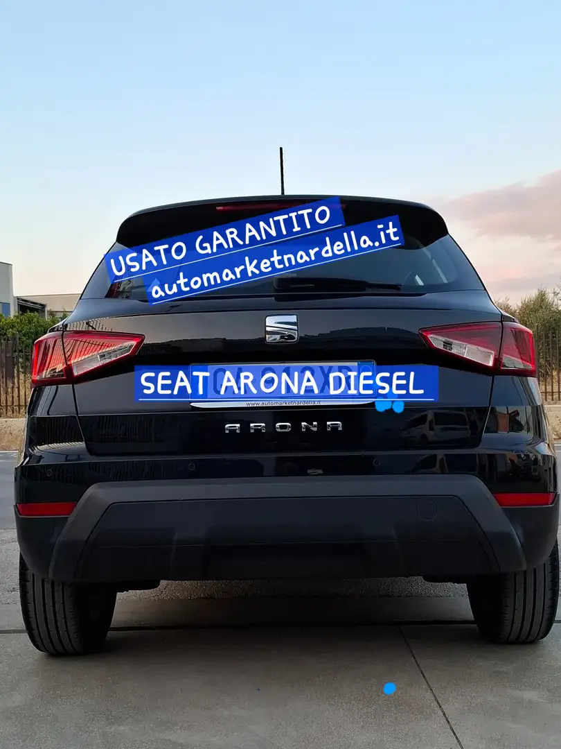 SEAT Arona Arona 2017 1.6 tdi Black Edition 95cv Black - 1