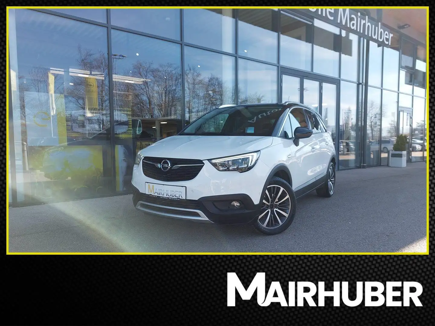 Opel Crossland X 1,2 Turbo DI Ultimate 131 PS 6Gang Weiß - 1
