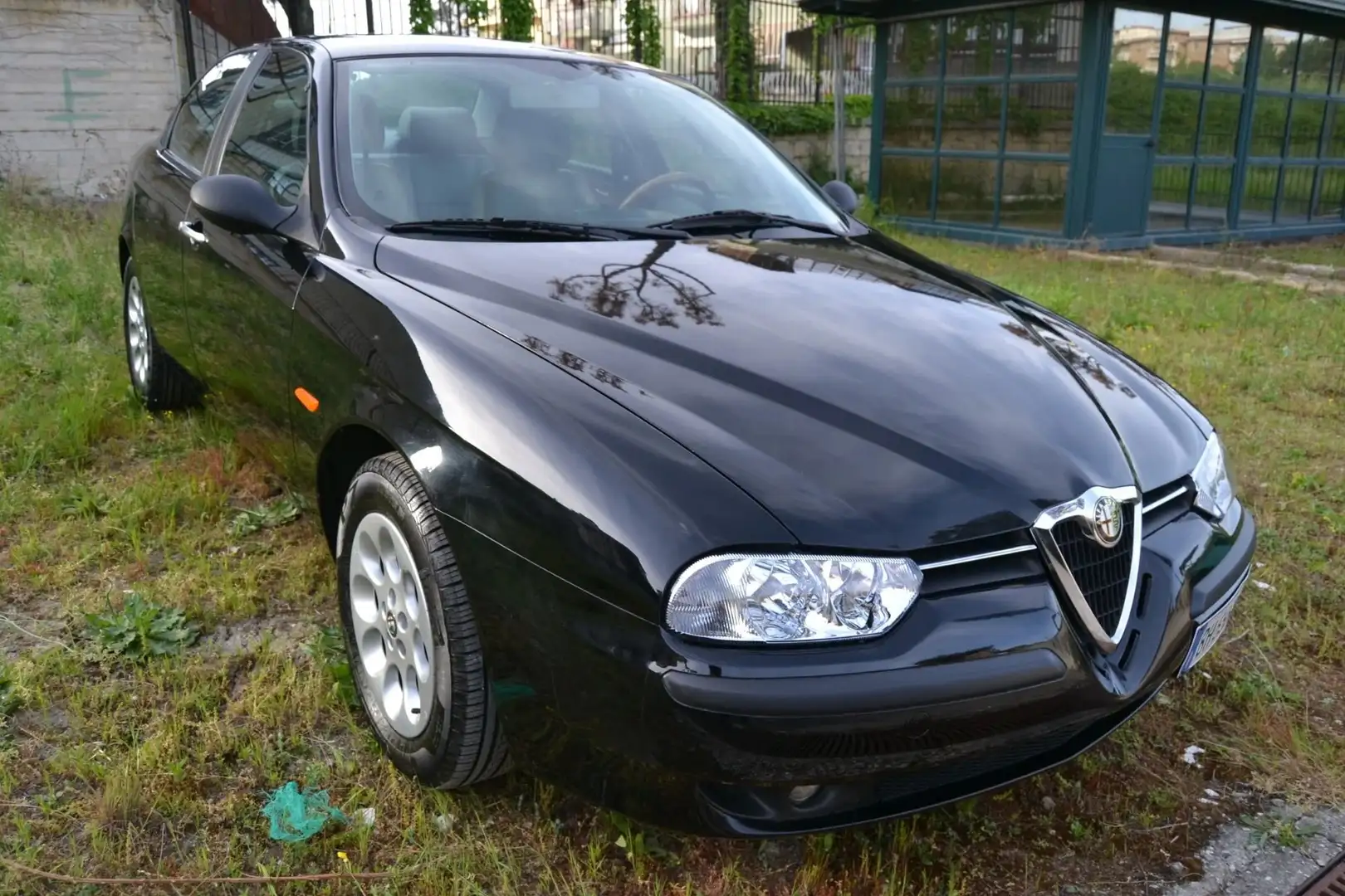 Alfa Romeo 156 156 2.5 V6 24v solo km. 56.752 ASI " targa oro " Noir - 1