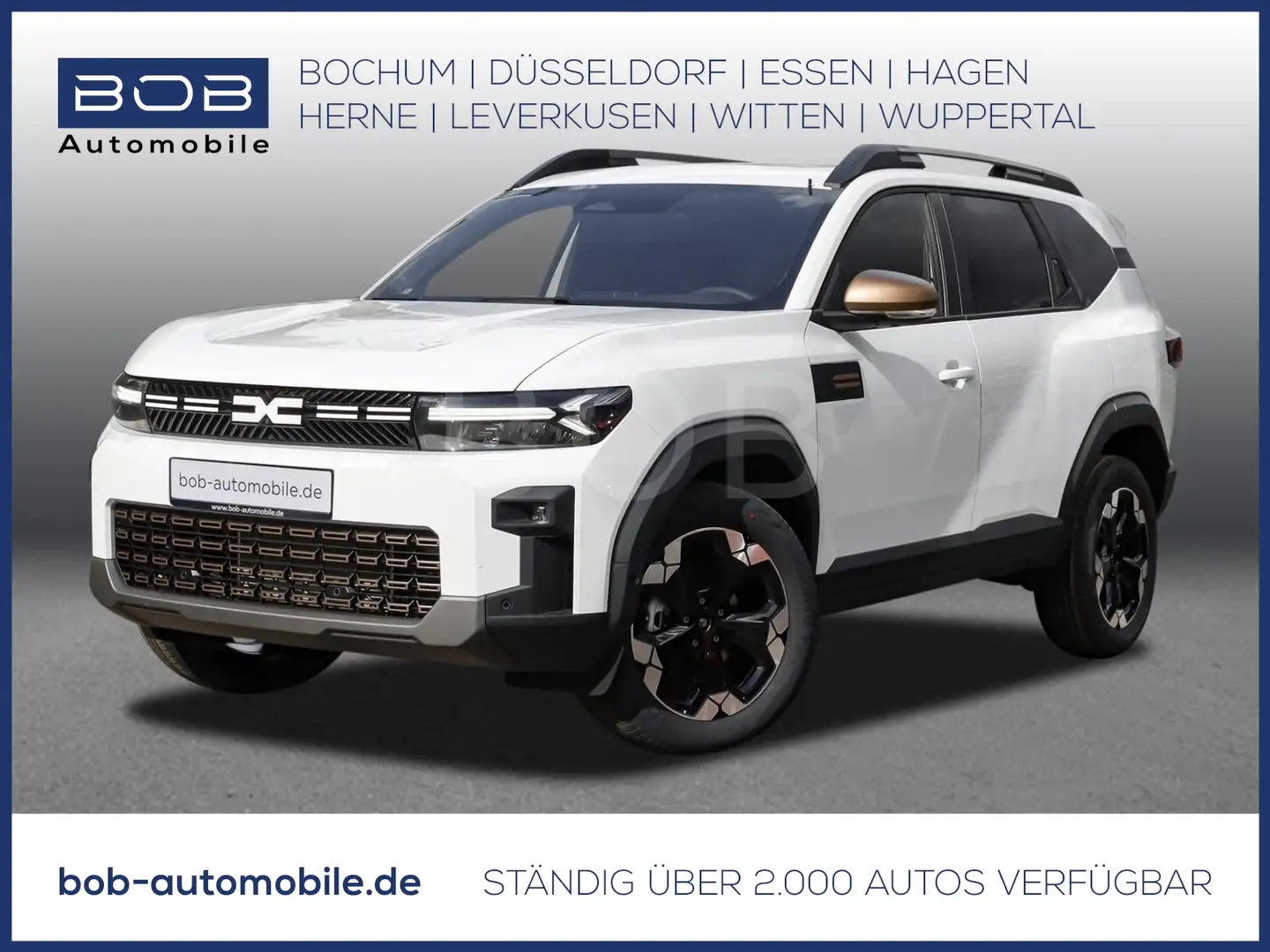 Dacia Bigster Extreme HYBRID 155 SD NAVI SHZ PDC KLIMA Weiß - 1