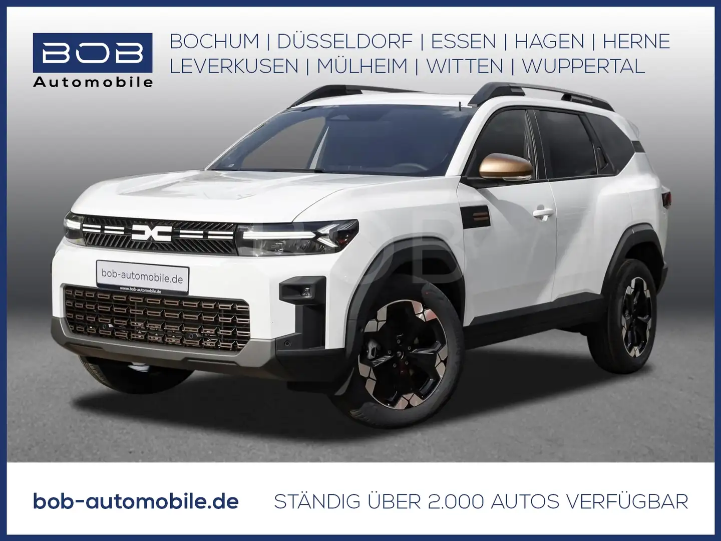 Dacia Bigster Extreme HYBRID 155 SD NAVI SHZ PDC KLIMA Weiß - 1