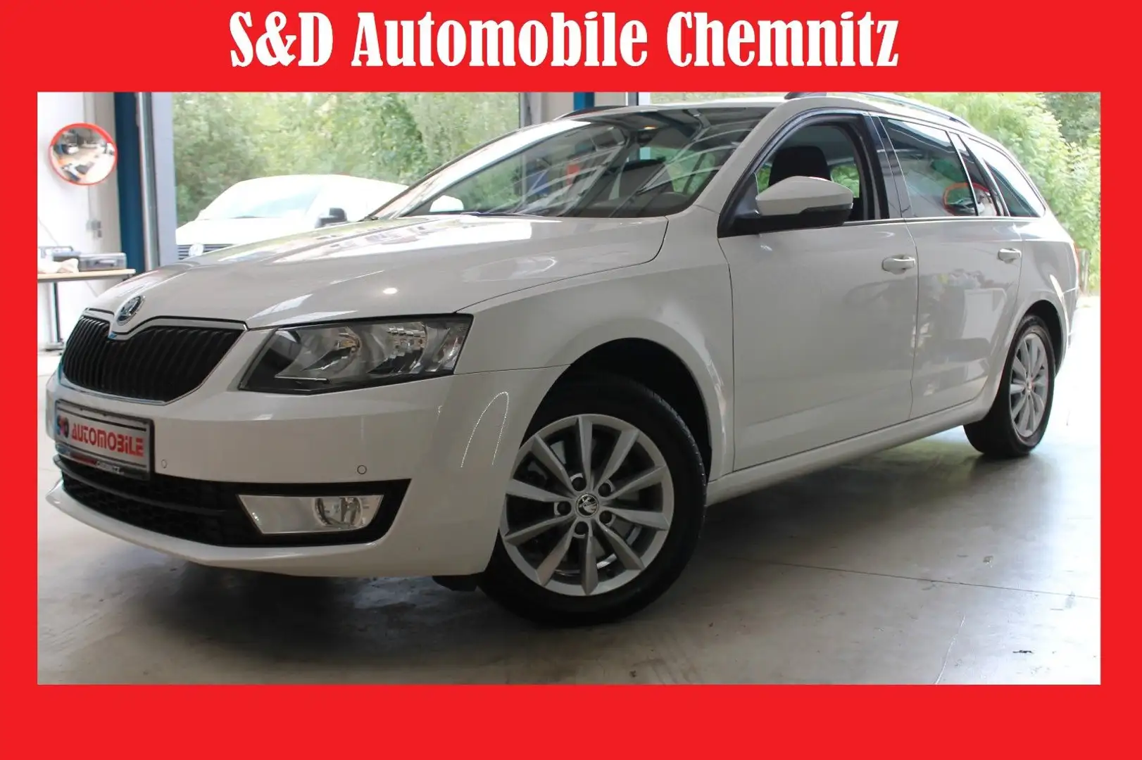 Skoda Octavia Combi Ambition 4x4"TÜV"GARANTIE Blanc - 1