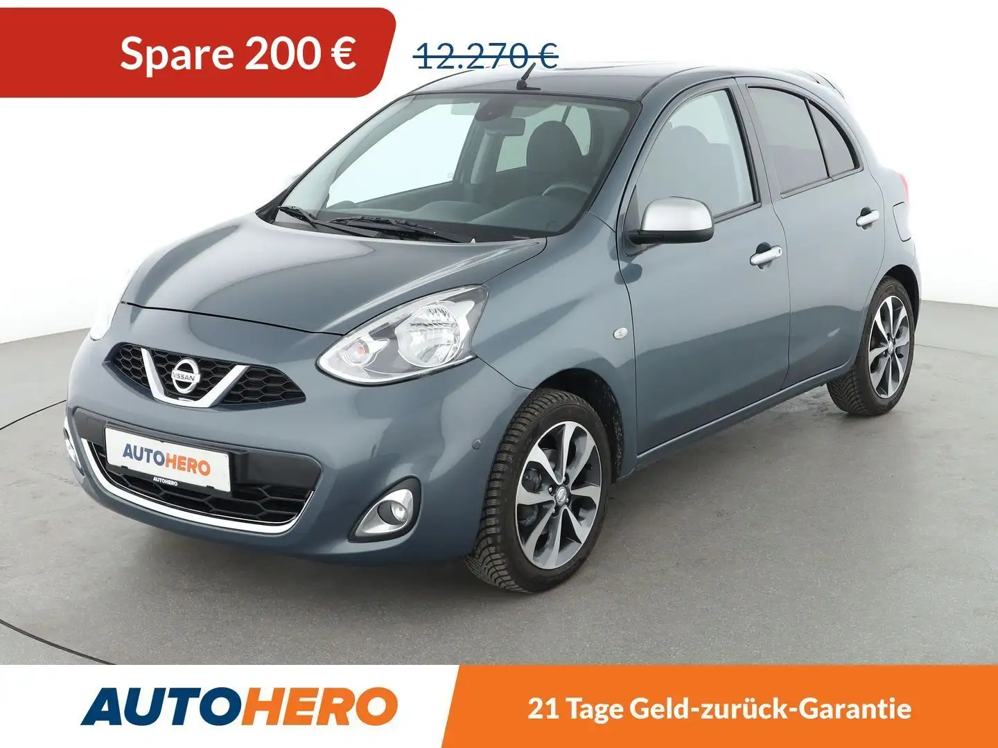 Nissan Micra 1.2 N-Tec *TEMPO*LIM*PDC*ALU* Grau - 1
