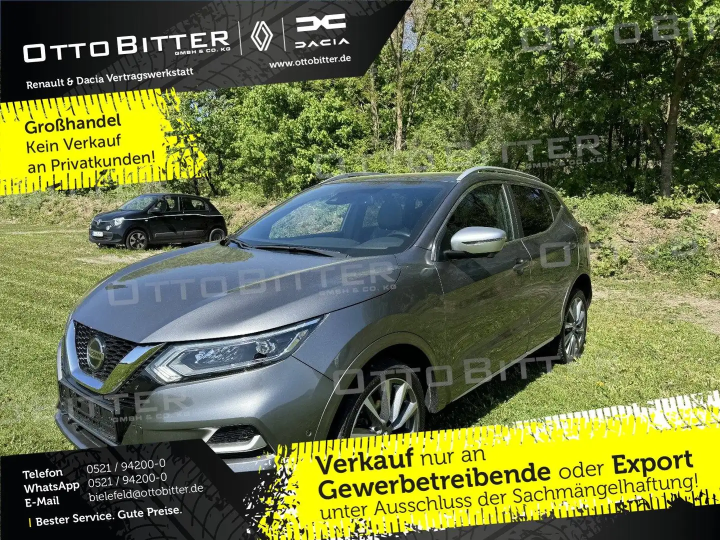 Nissan Qashqai 1.7 dCi N-Connecta 4x4 ALLRAD AUTOMATIK Grey - 1