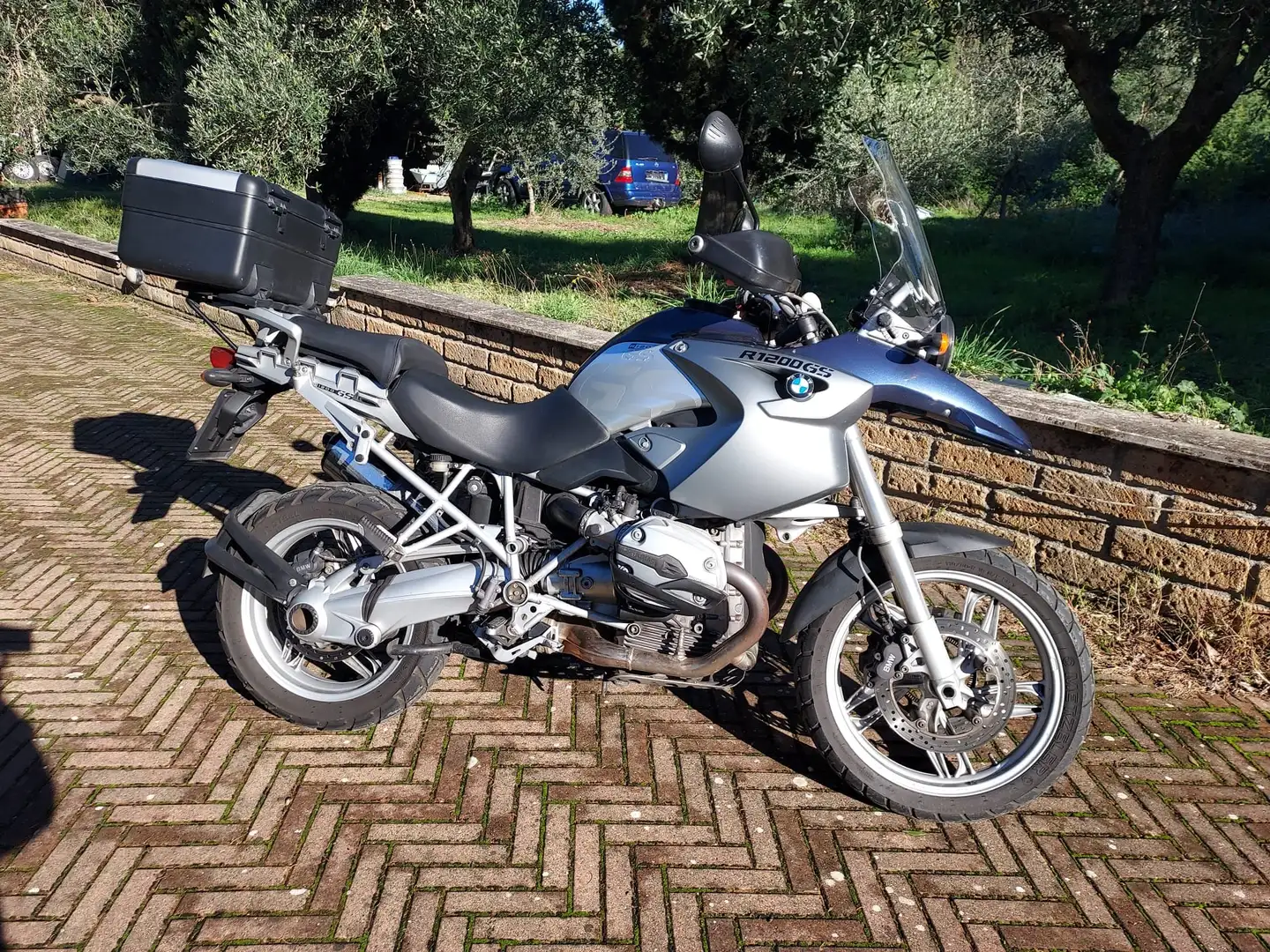 BMW R 1200 GS Argent - 1