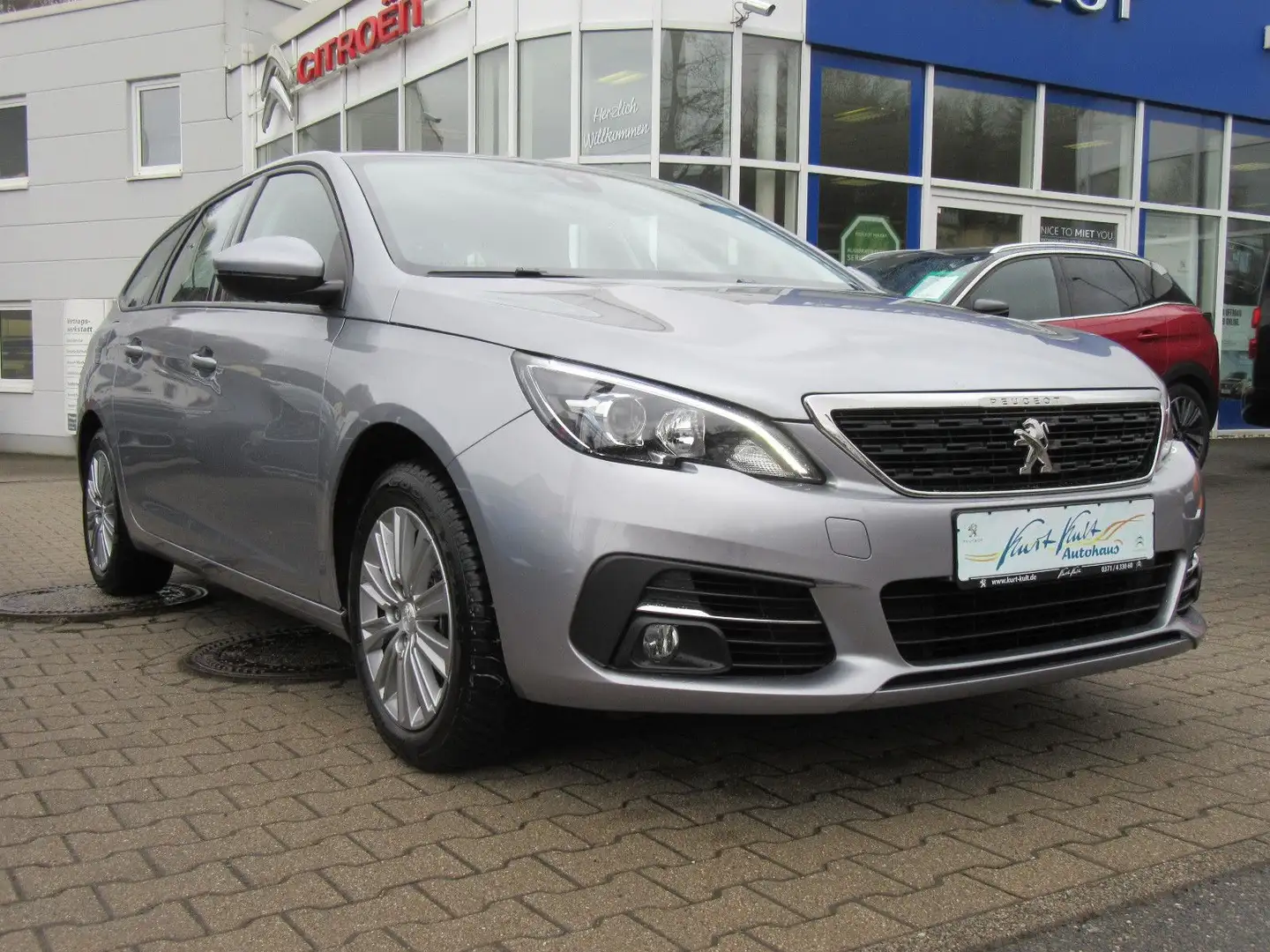 Peugeot 308 SW Active Pack PT 130 EAT8*Sitzheiz.*AHZV Silber - 1