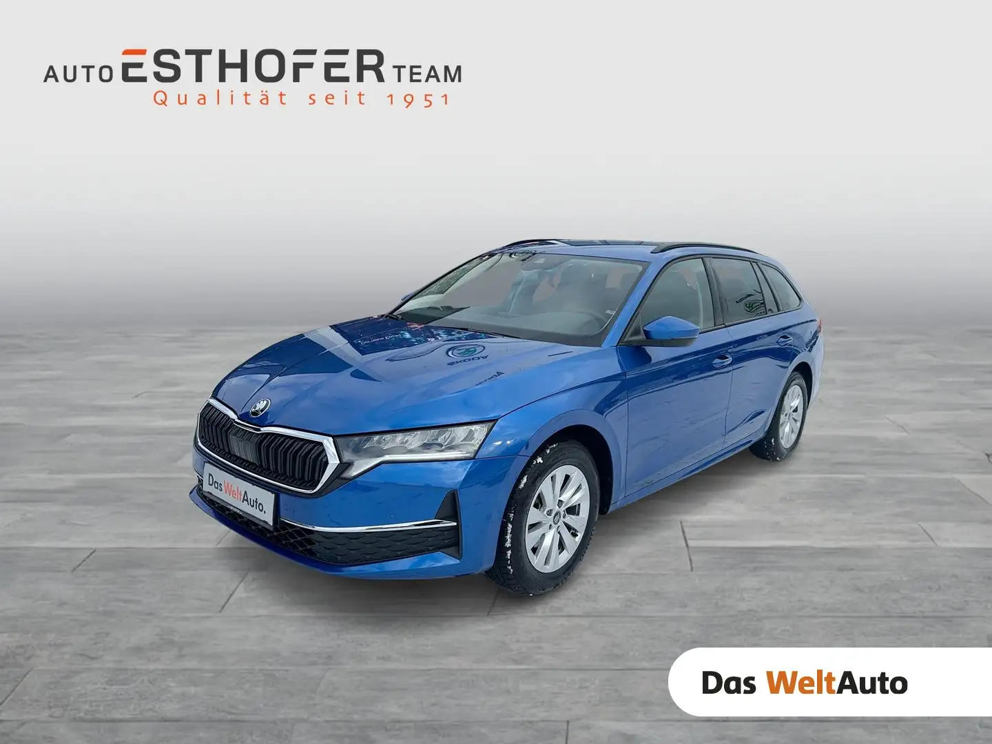 Skoda Octavia Selection TDI DSG Blau - 1