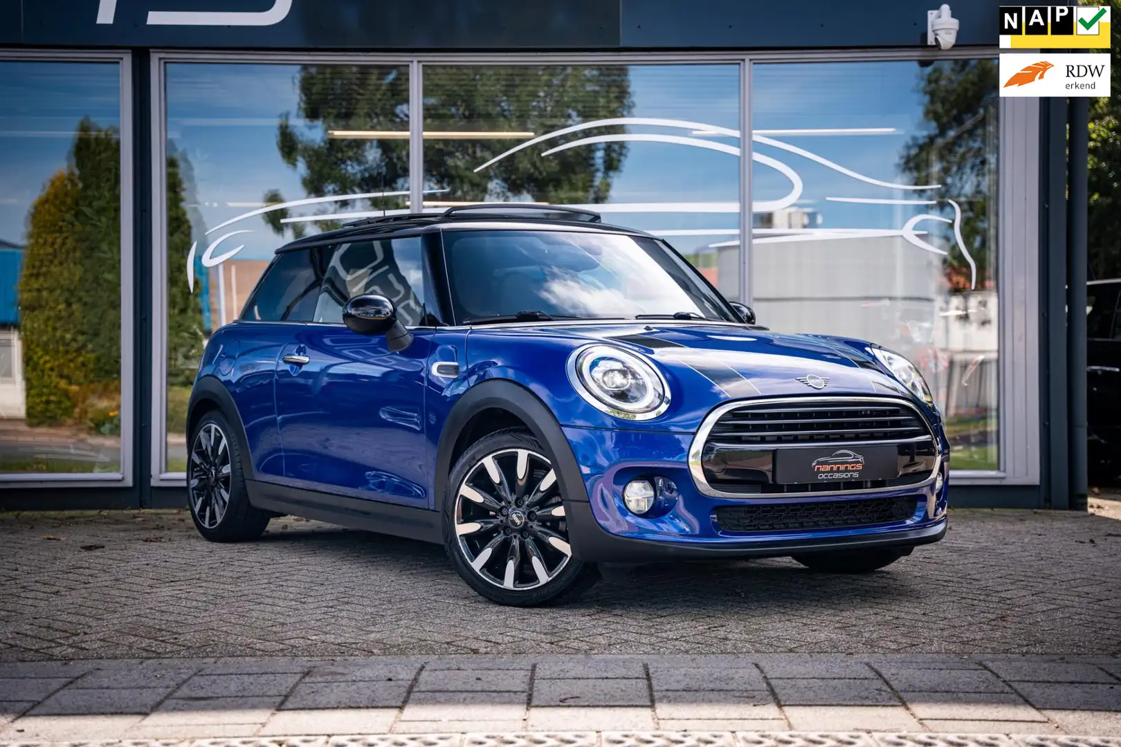 MINI Cooper Mini 1.5 Chili|Schuif/kantel|Cruise|Apple Carplay| Blauw - 1