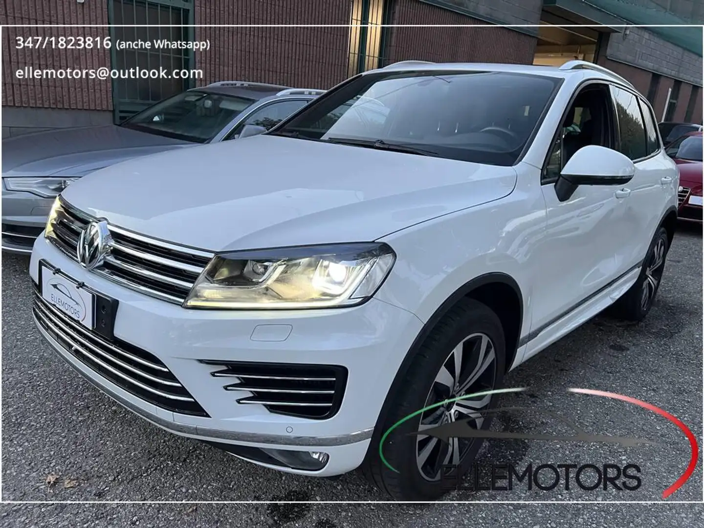 Volkswagen Touareg 3.0 V6 tdi Sport 262cv tiptronic Blanc - 1