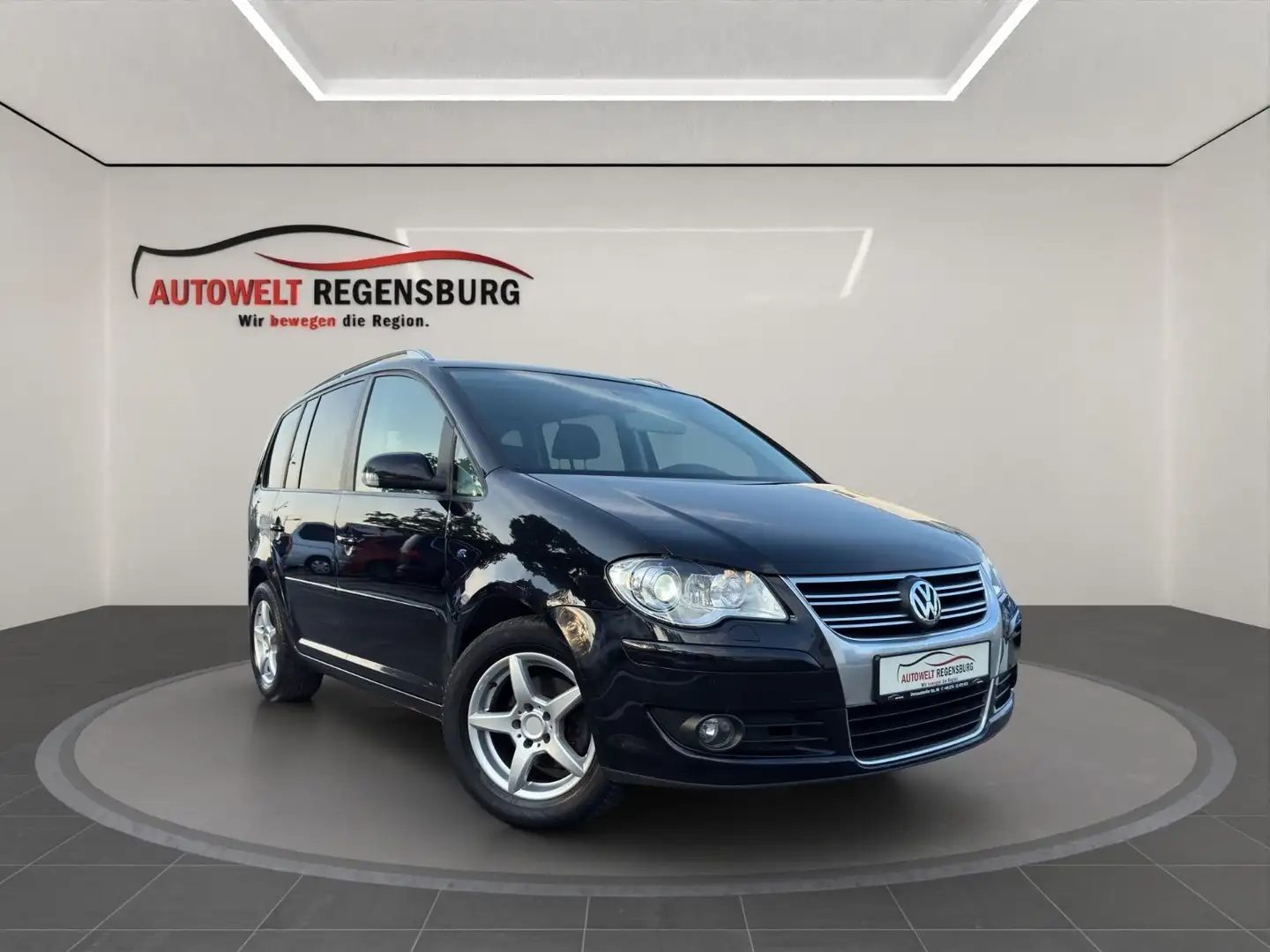 Volkswagen Touran 1.4 TSI R-line XEN LEDER AHK SCHIEBE SHZ Schwarz - 1