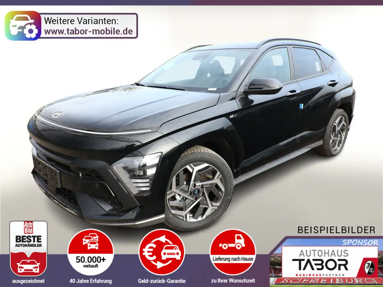 Hyundai KONA HEV N-Line Navi 4xSHZ PrivG 18Z UVP-30%* — photo 1 of 10