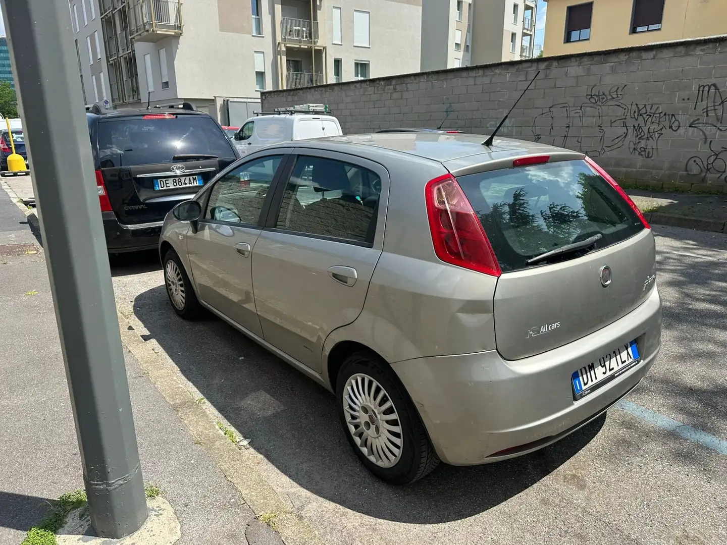 Fiat Grande Punto Grande Punto 1.2 5 porte Active benzina Argento - 2