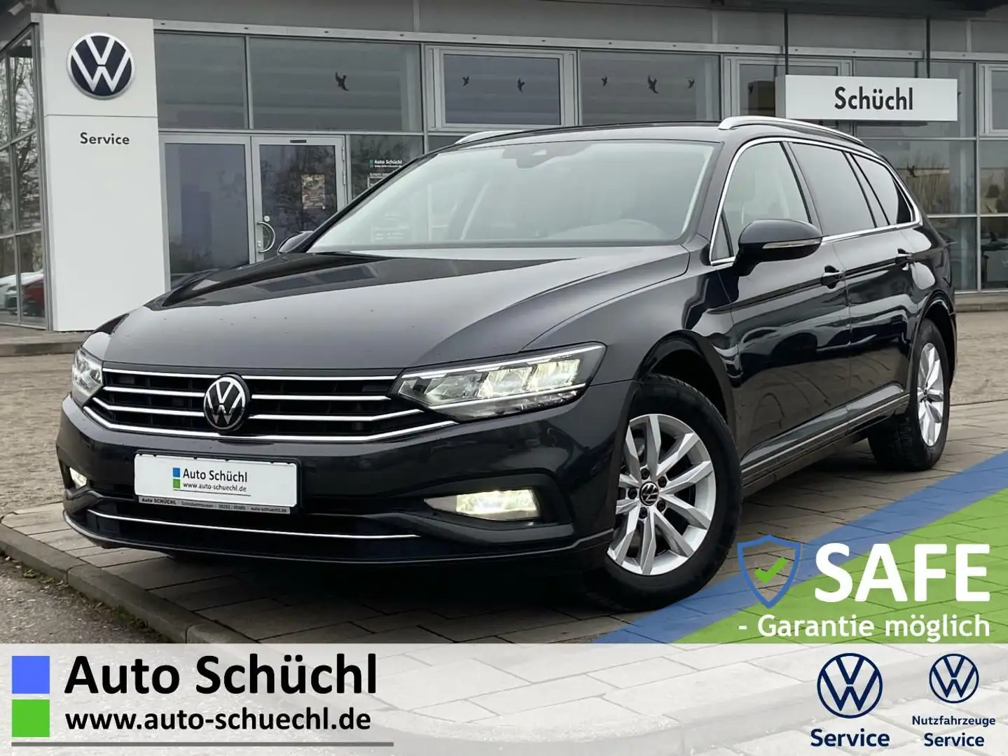 Volkswagen Passat Variant 2.0 TDI DSG Business ACC+LED+AHK+ Grau - 1