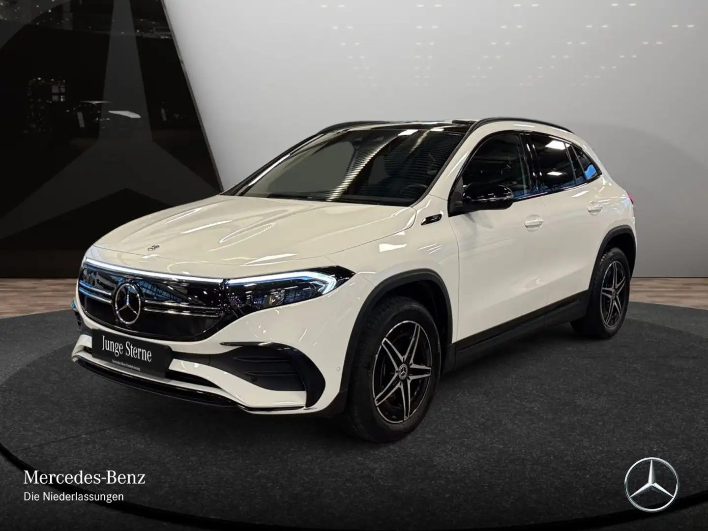 Mercedes-Benz EQA 250 AMG+NIGHT+ADVANCED+PANO+KAMERA+MEMORY Weiß - 2