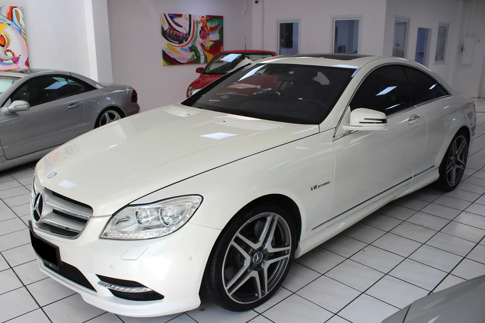 Mercedes-Benz CL 63 AMG 7G-TRONIC,SD,Sitzbelüftung,LED Белый - 2
