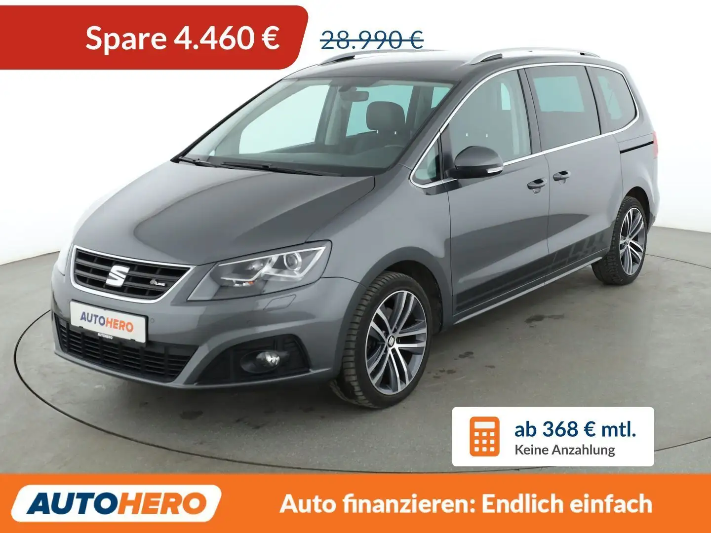 SEAT Alhambra 2.0 TDI FR-Line Allrad Aut.*XENON*TEMPO* Gris - 1