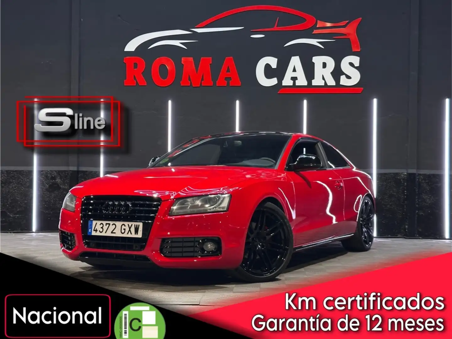 Audi A5 Coupé 2.0 TFSI Rojo - 1