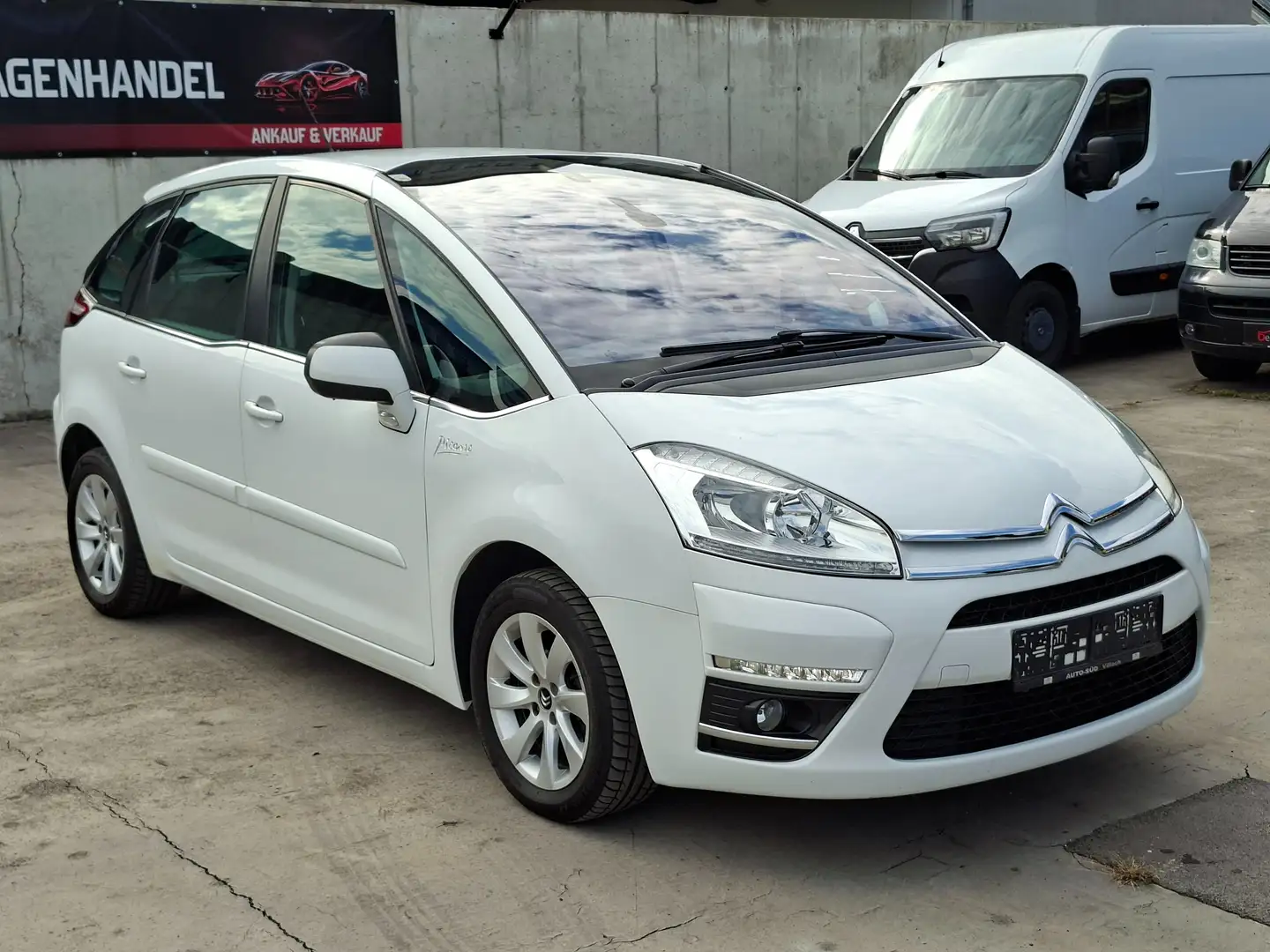 Citroen C4 Picasso 1,6 Seduction HDi FAP Kombi / Family Van Blanc - 1