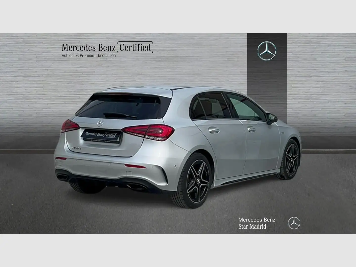 Mercedes-Benz A 180 180CDI Aut. Plateado - 2