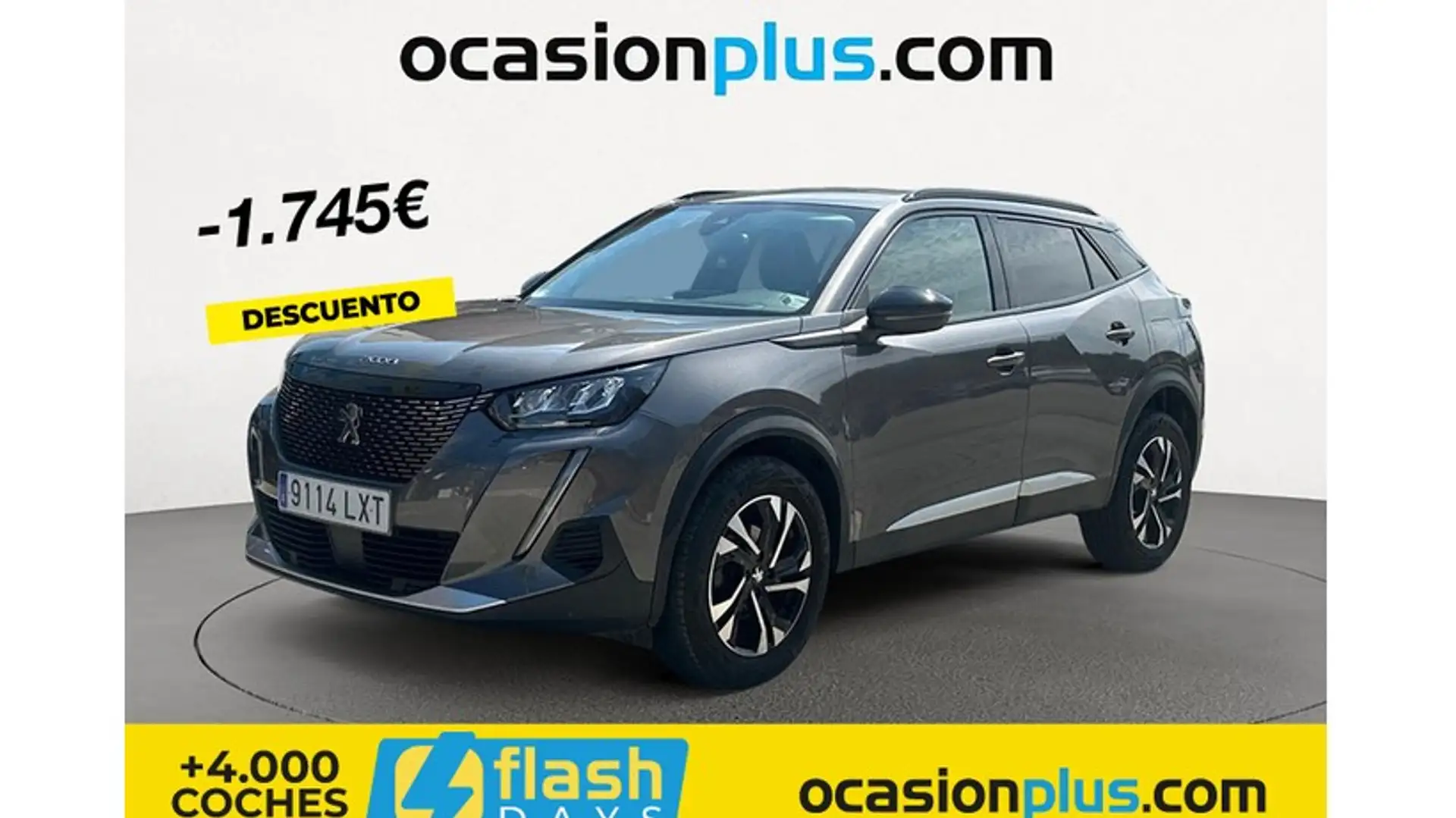 Peugeot 2008 1.2 PureTech S&S Allure Pack 130 Gris - 1