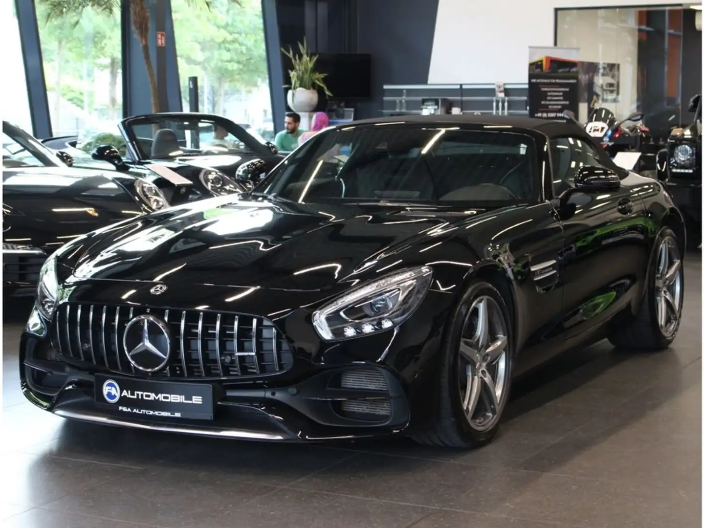 Mercedes-Benz AMG GT oadster TOP Zustand*LED*Kamera*Burmester Schwarz - 1